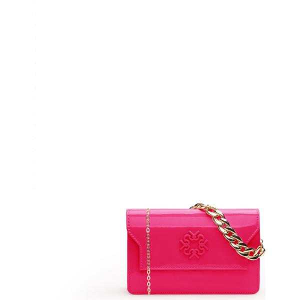 pochette Rinascimento rosso tinta unita