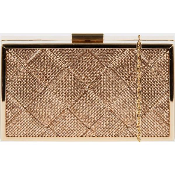 clutch Rinascimento marrone tinta unita