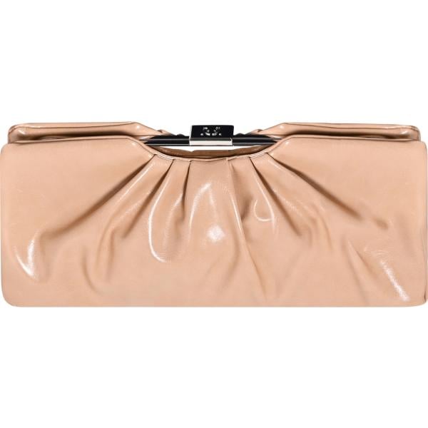 pochette Rinascimento arancione tinta unita