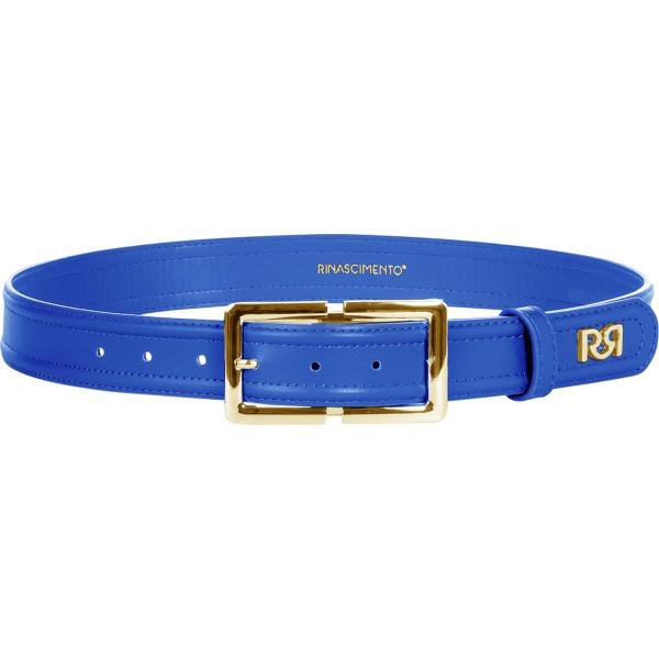 cinture Rinascimento blu tinta unita