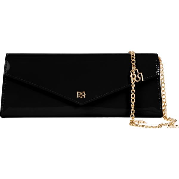 pochette Rinascimento nero tinta unita
