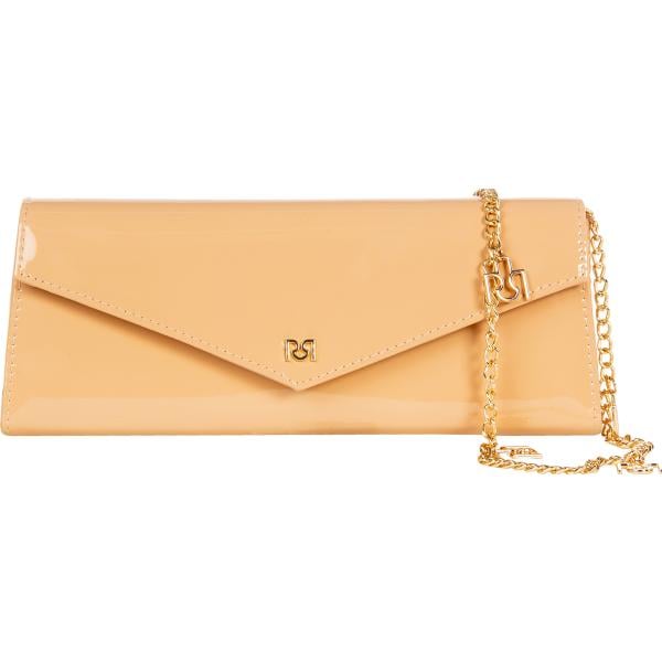 pochette Rinascimento arancione tinta unita