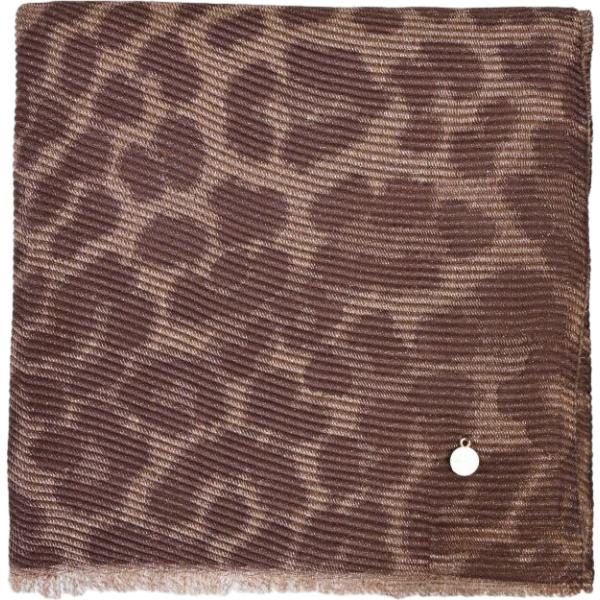 sciarpe Rinascimento marrone animalier