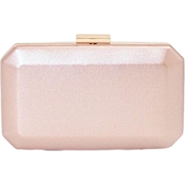 pochette Rinascimento rosa tinta unita