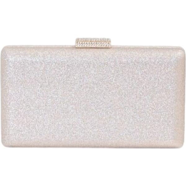 clutch Rinascimento grigio tinta unita