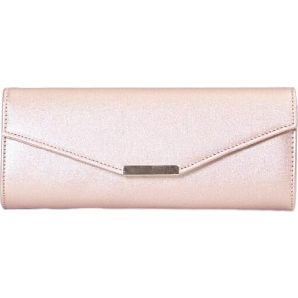 pochette Rinascimento rosa tinta unita