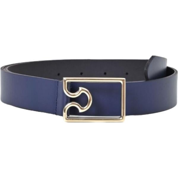 cinture Rinascimento blu geometrica