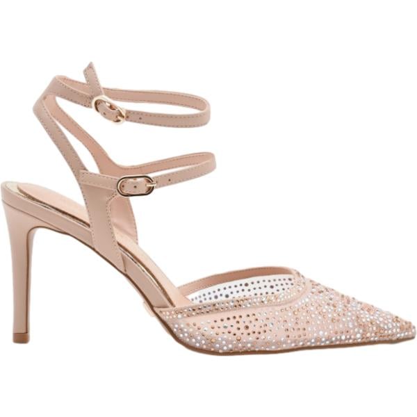 décolleté Rinascimento marrone tinta unita