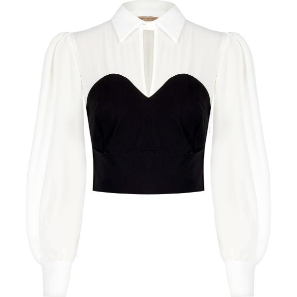 bluse Rinascimento bianco