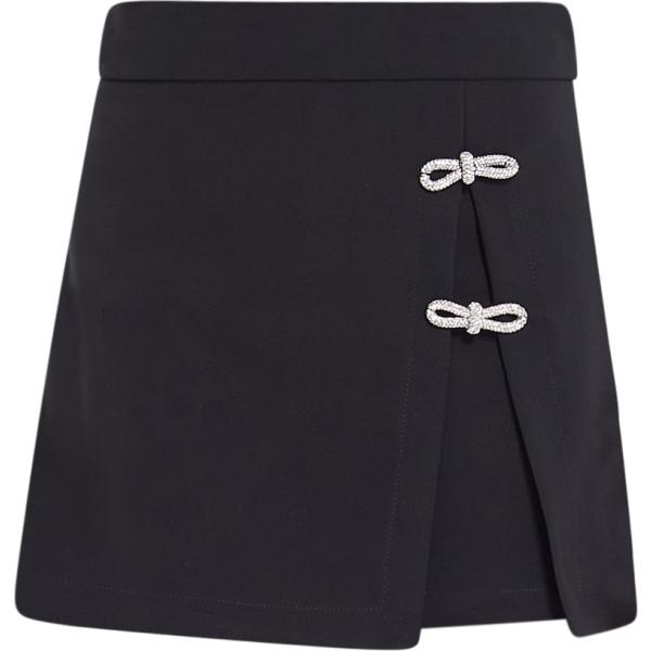 minigonne Rinascimento nero tinta unita