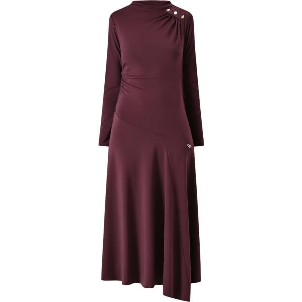 vestiti midi/longuette Rinascimento marrone tinta unita