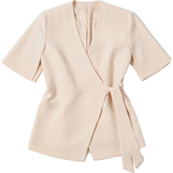 bluse Rinascimento marrone tinta unita