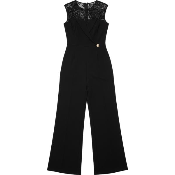 tute Rinascimento nero a fiori