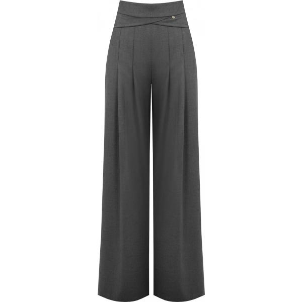 pantaloni a palazzo Rinascimento grigio