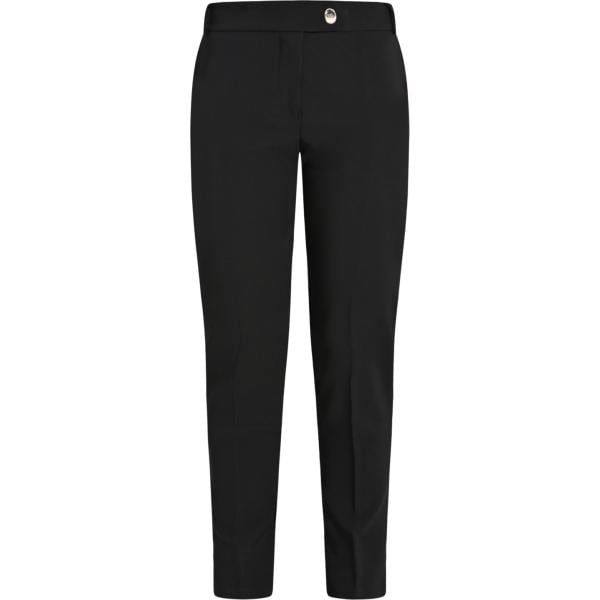 pantaloni Rinascimento nero tinta unita