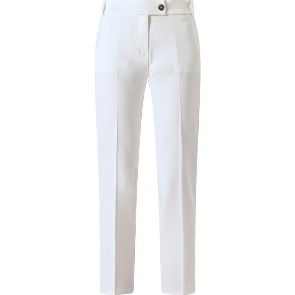 pantaloni Rinascimento bianco tinta unita