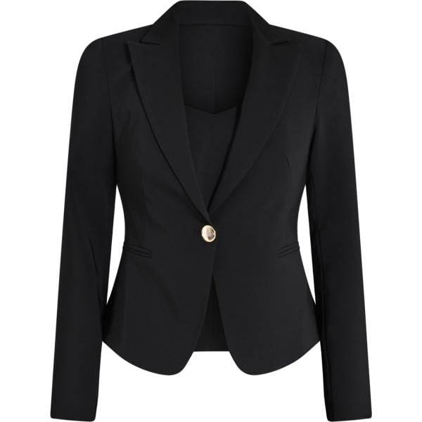 blazer Rinascimento nero tinta unita