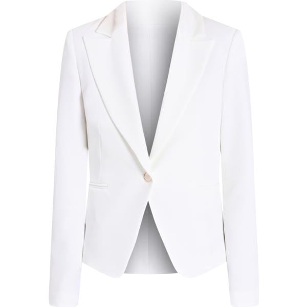 blazer Rinascimento bianco tinta unita