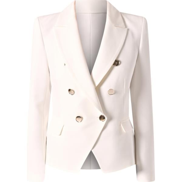 blazer Rinascimento bianco tinta unita