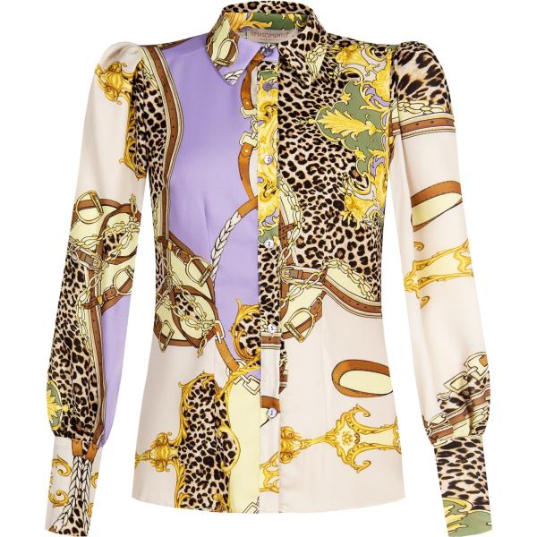 camicie Rinascimento bianco animalier