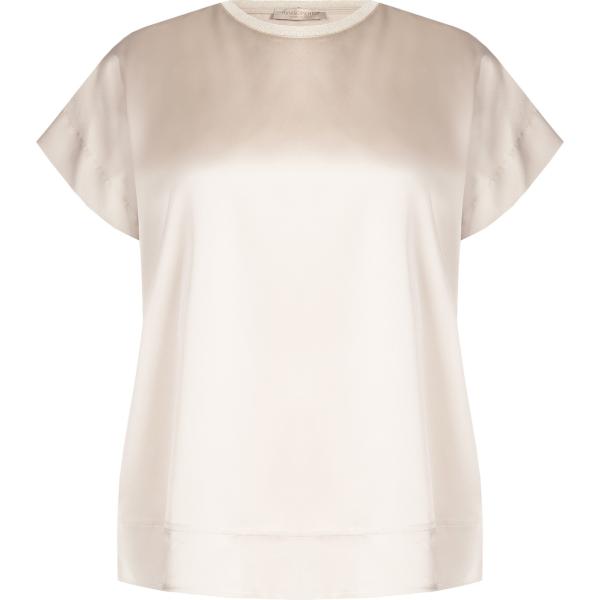 bluse Kitana bianco tinta unita
