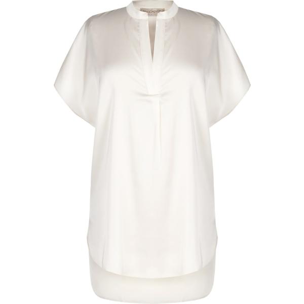 bluse Rinascimento bianco tinta unita