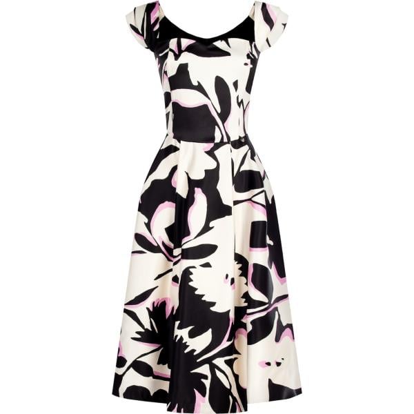 vestiti midi/longuette Rinascimento multicolore con stampe
