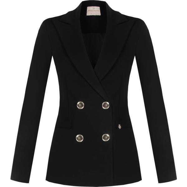 giacche Rinascimento nero tinta unita