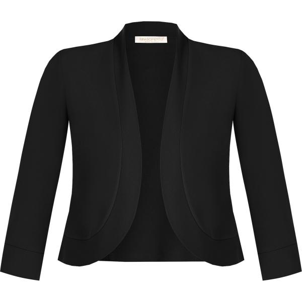bolero Kitana nero tinta unita