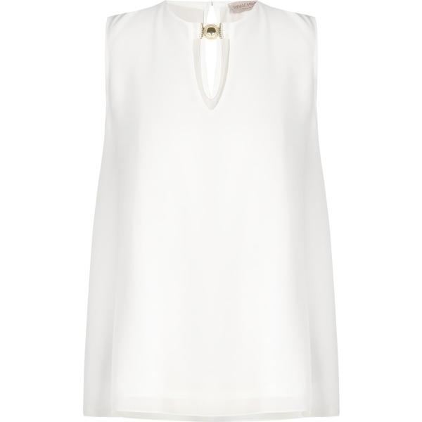 top Rinascimento bianco tinta unita