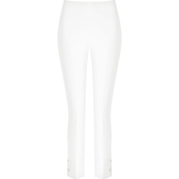 pantaloni Rinascimento bianco tinta unita