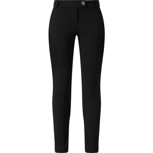 pantaloni Rinascimento nero tinta unita