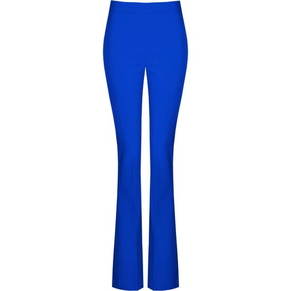 pantaloni Rinascimento blu tinta unita
