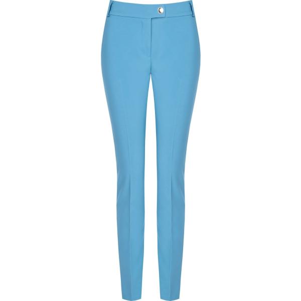 pantaloni Rinascimento blu tinta unita