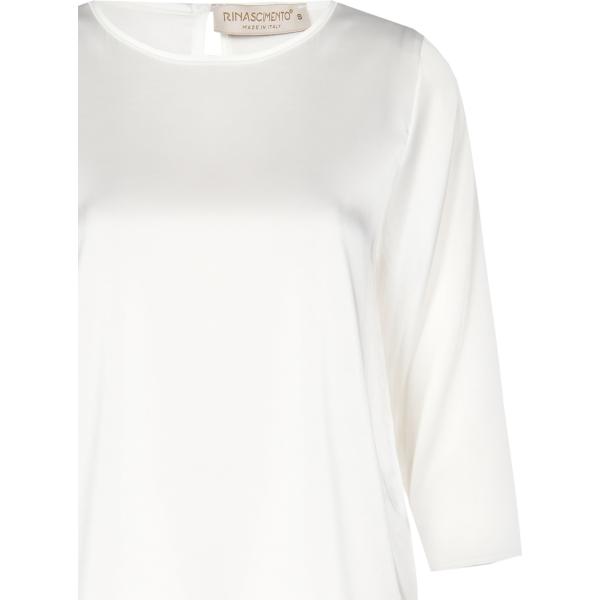bluse Rinascimento multicolore tinta unita
