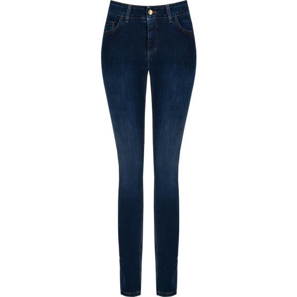 jeans skinny Rinascimento blu tinta unita