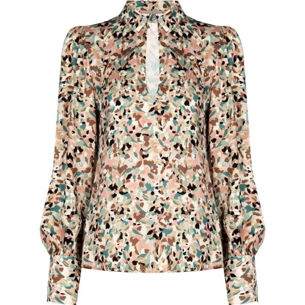 bluse Rinascimento marrone military