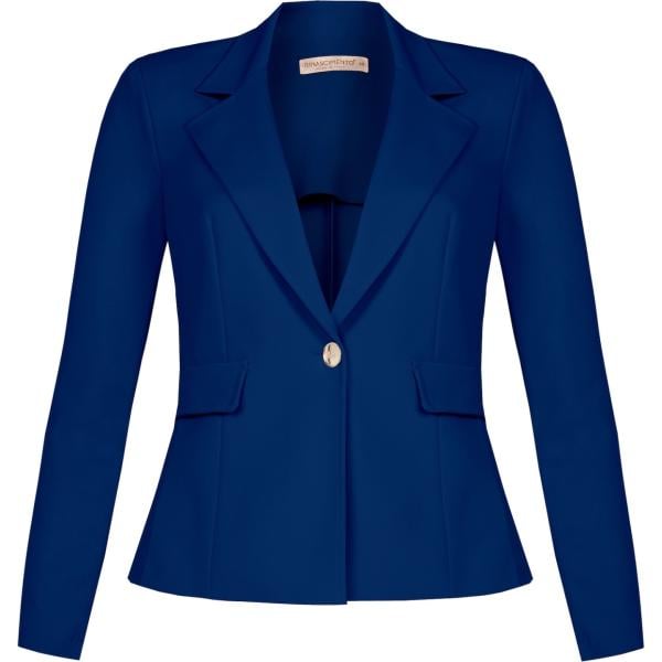 cappotti Rinascimento blu tinta unita
