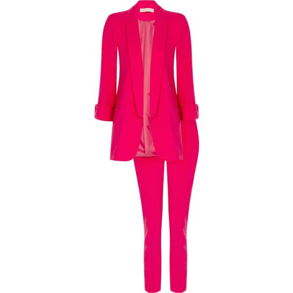 pantaloni Rinascimento rosso tinta unita