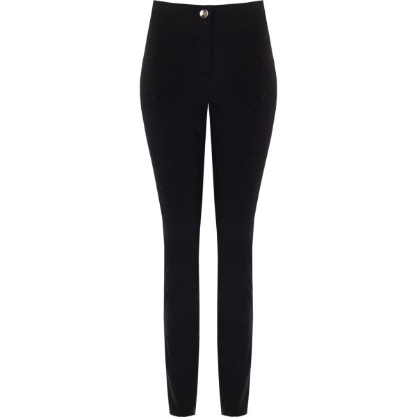 pantaloni Rinascimento nero tinta unita