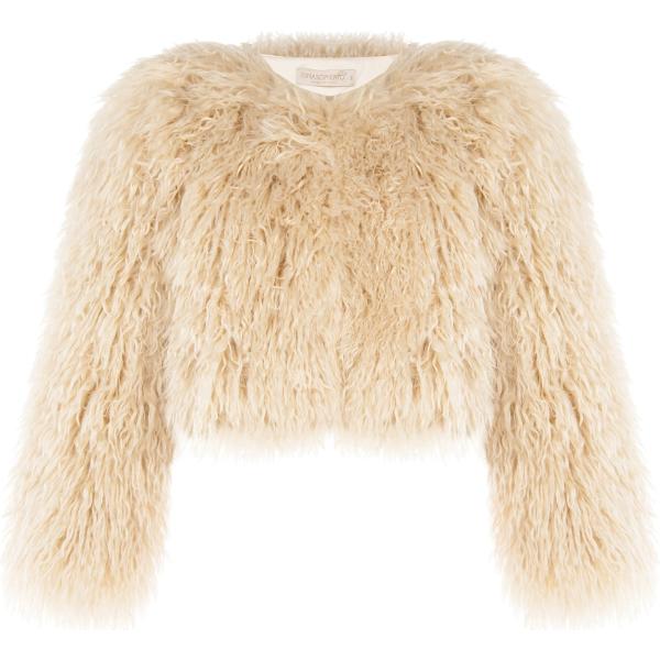 jeans a zampa Rinascimento bianco tinta unita