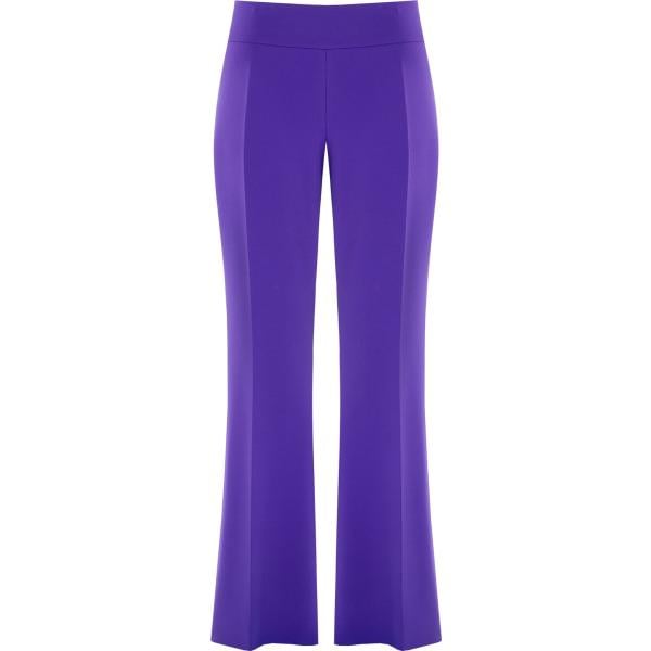 pantaloni Rinascimento viola tinta unita