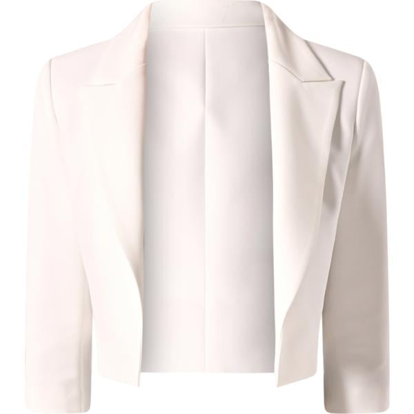 blazer Rinascimento bianco tinta unita