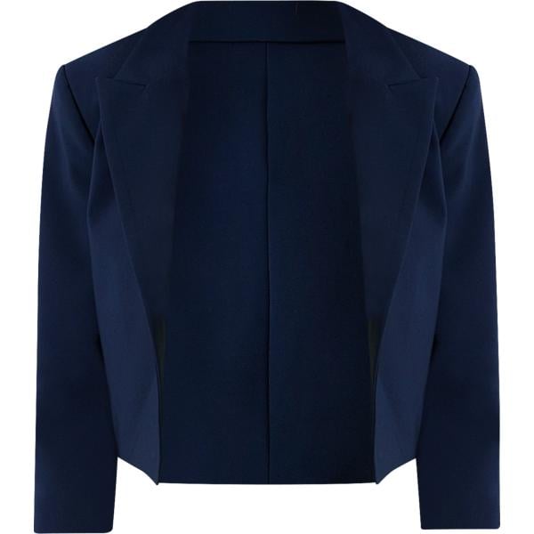 blazer Rinascimento blu tinta unita
