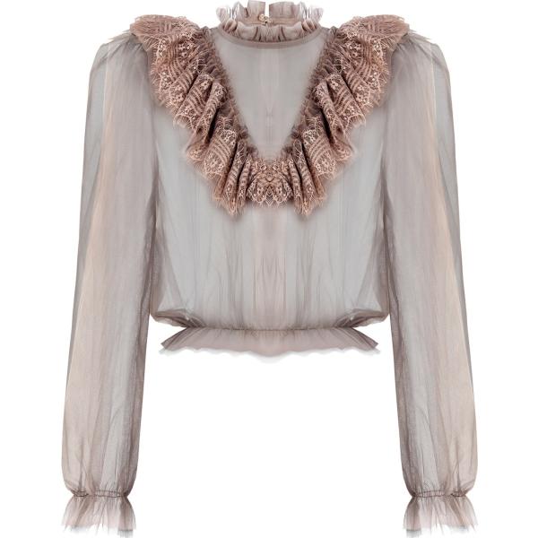 bluse Rinascimento grigio