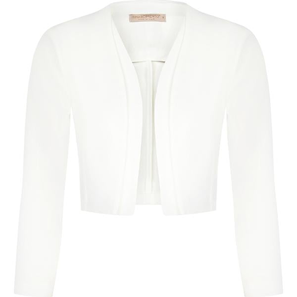 blazer Rinascimento bianco tinta unita