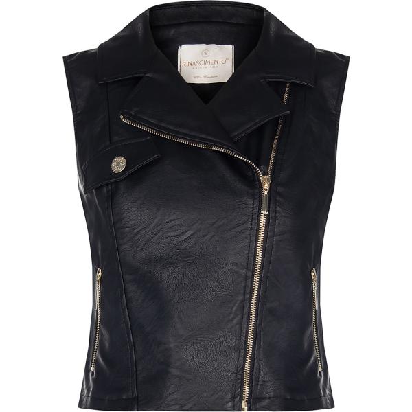 gilet Rinascimento bianco tinta unita