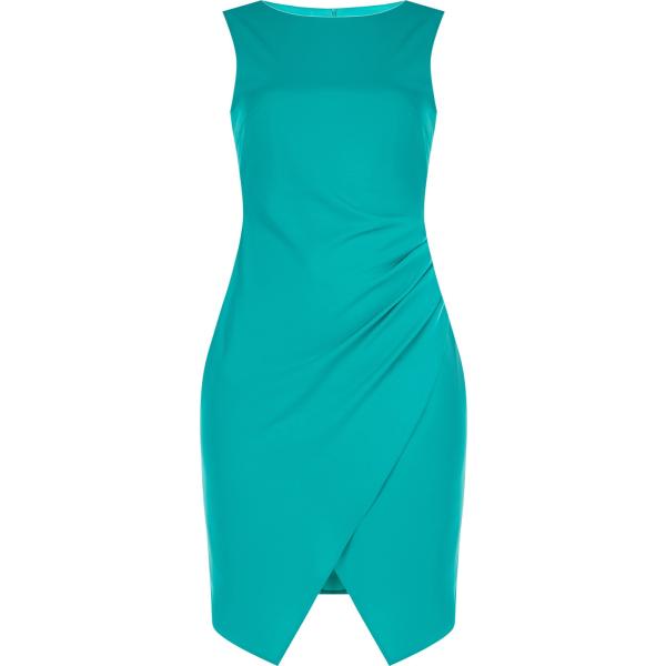 vestiti a tubino Rinascimento blu tinta unita