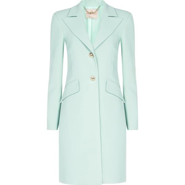 blazer Rinascimento blu tinta unita