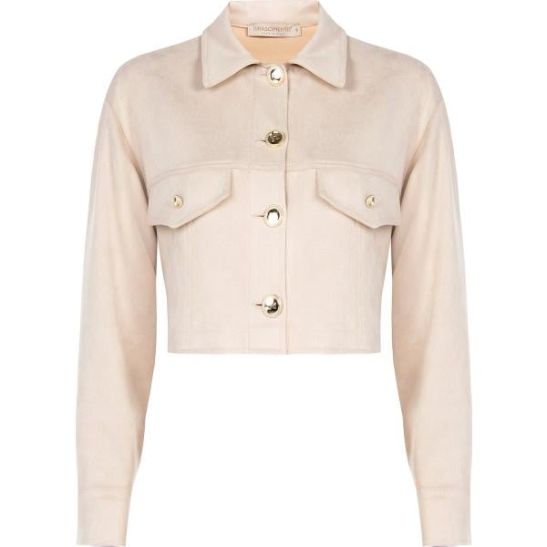blazer Rinascimento rosa tinta unita